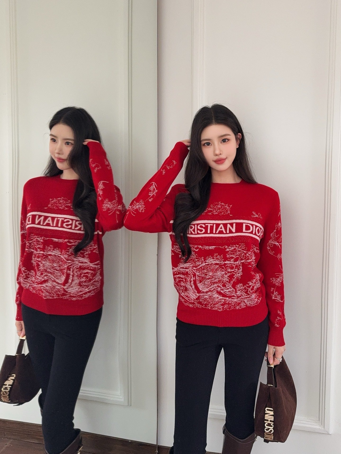 26SS NEW embroidery sweater