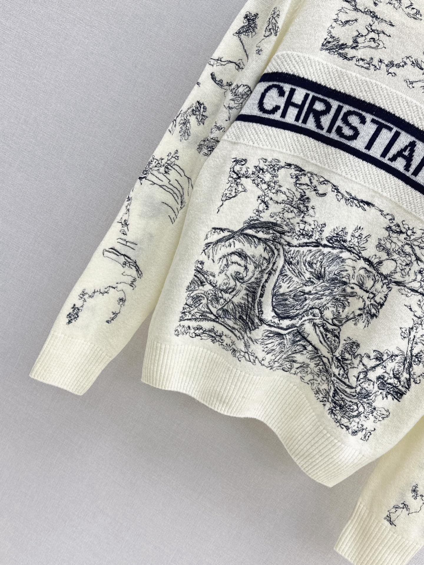 26SS NEW embroidery sweater