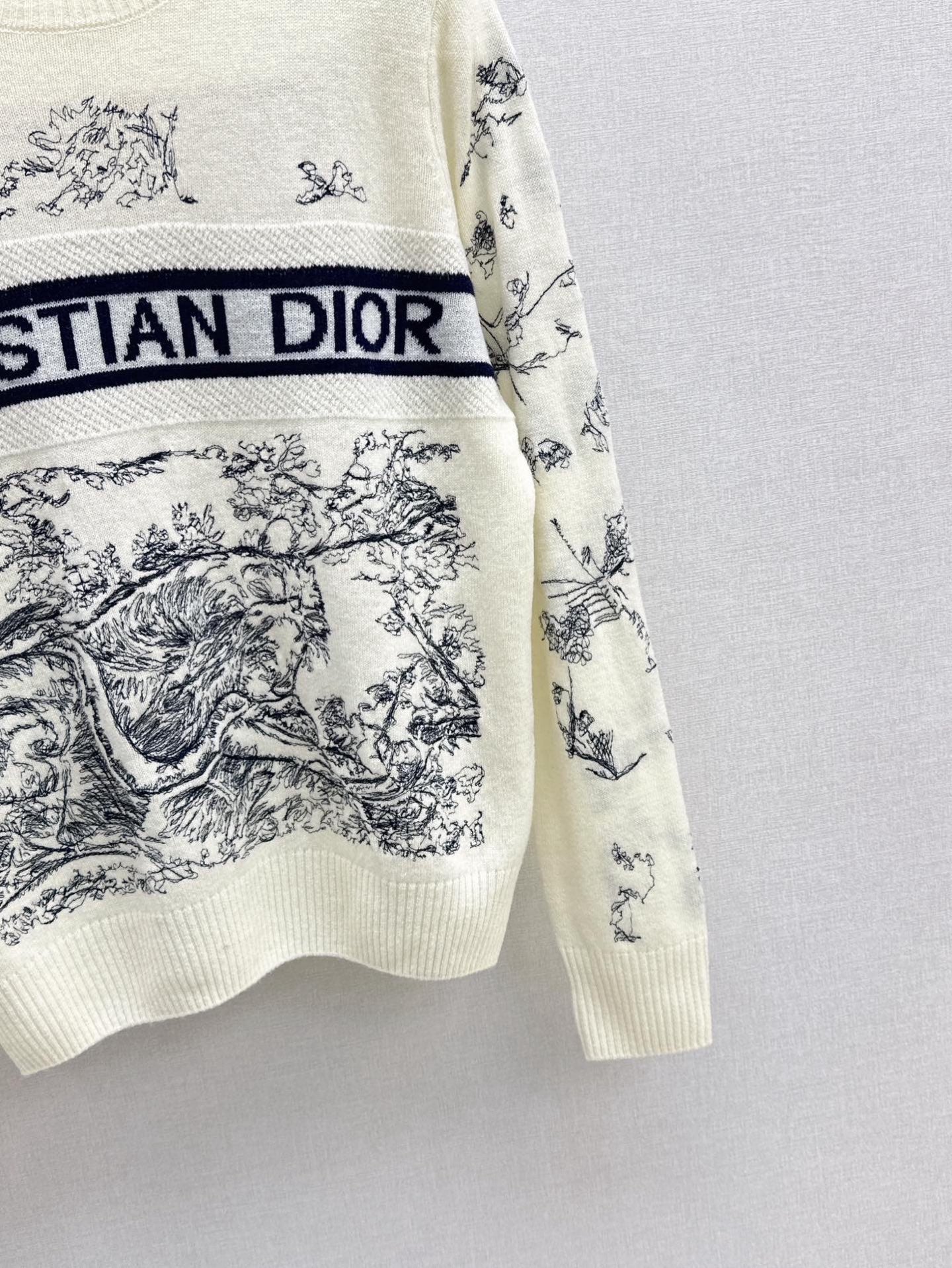26SS NEW embroidery sweater