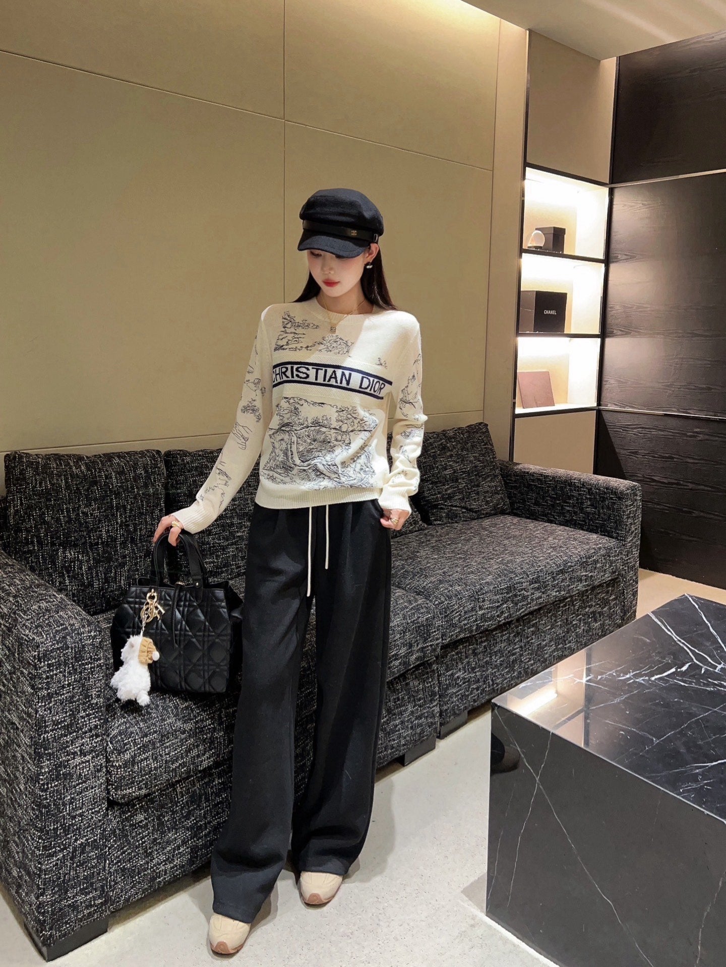 26SS NEW embroidery sweater