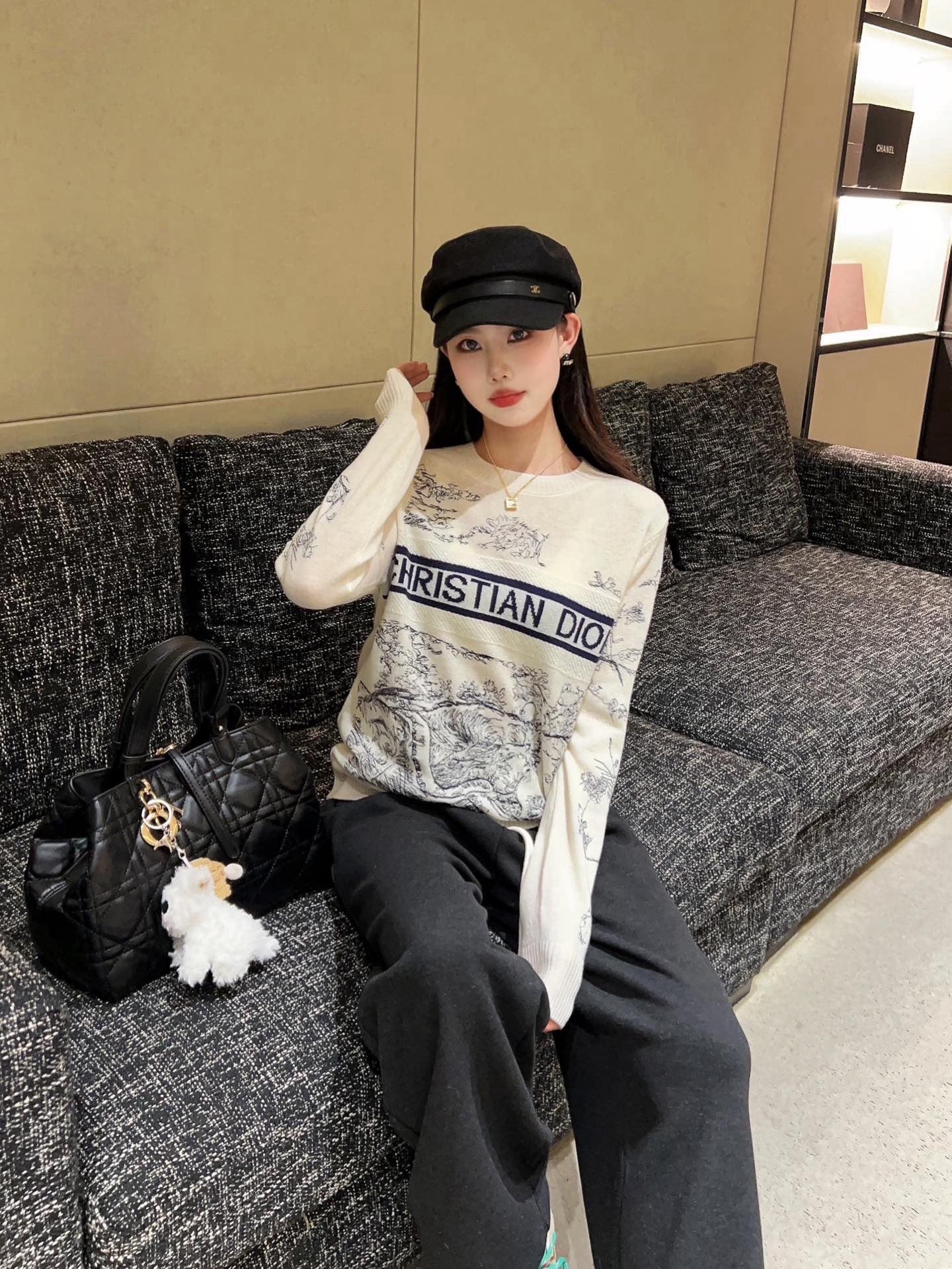 26SS NEW embroidery sweater