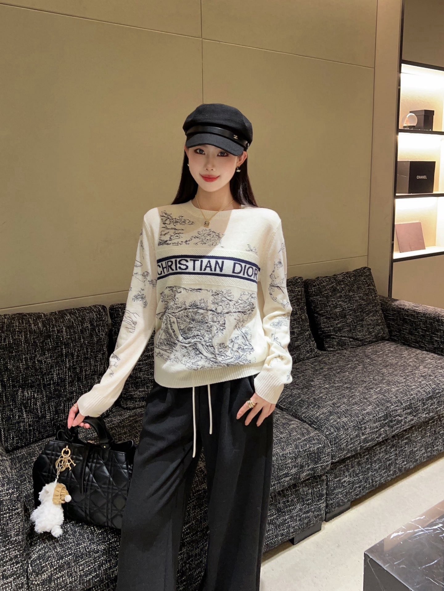 26SS NEW embroidery sweater