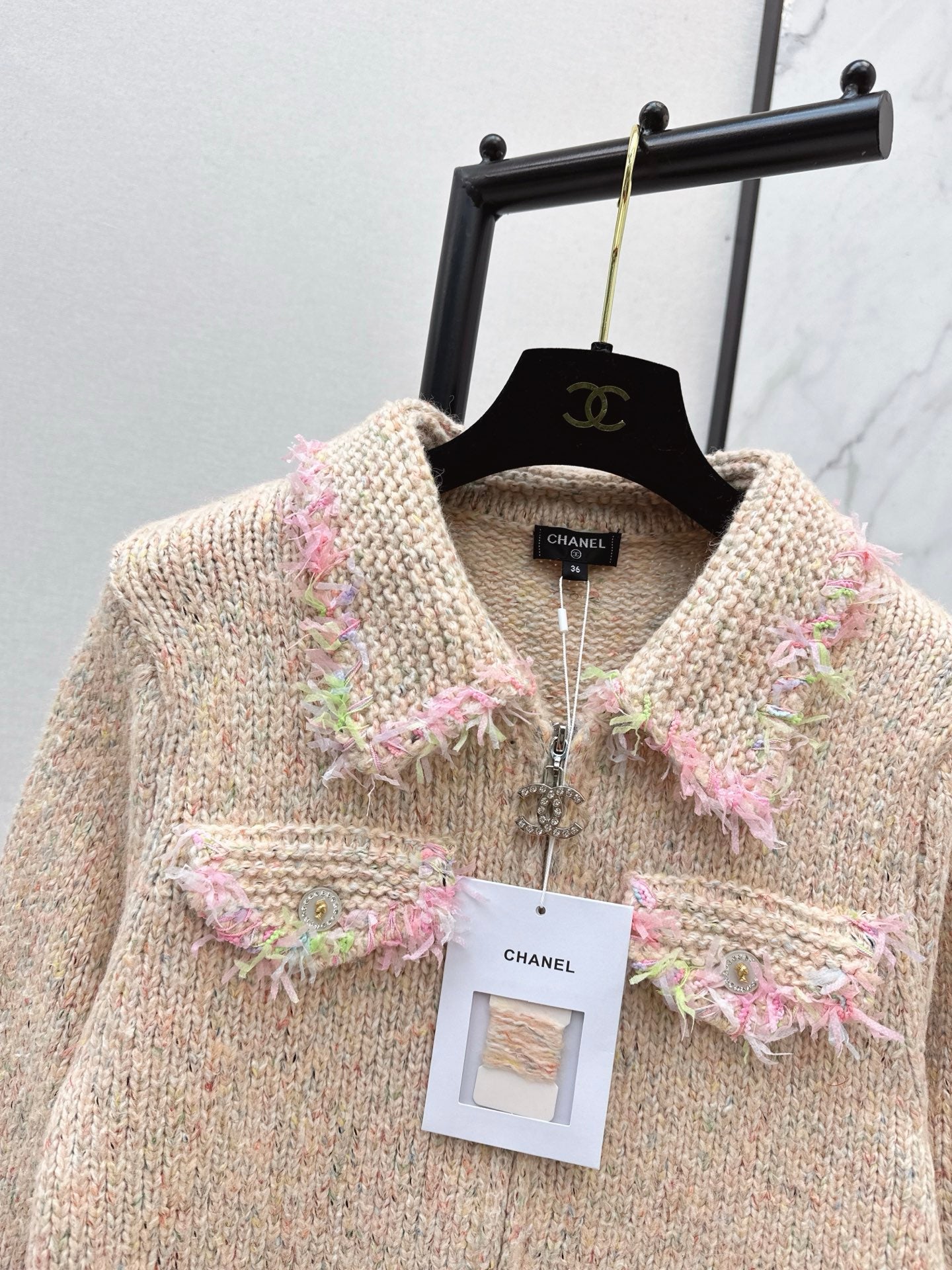 26SS NEUER Vintage-Cardigan