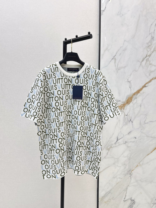26SS NEW jacquard knit t-shirt