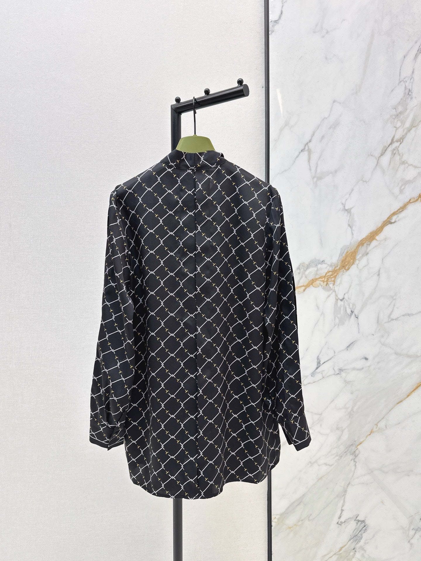 26SS NEUE Schleifenbluse