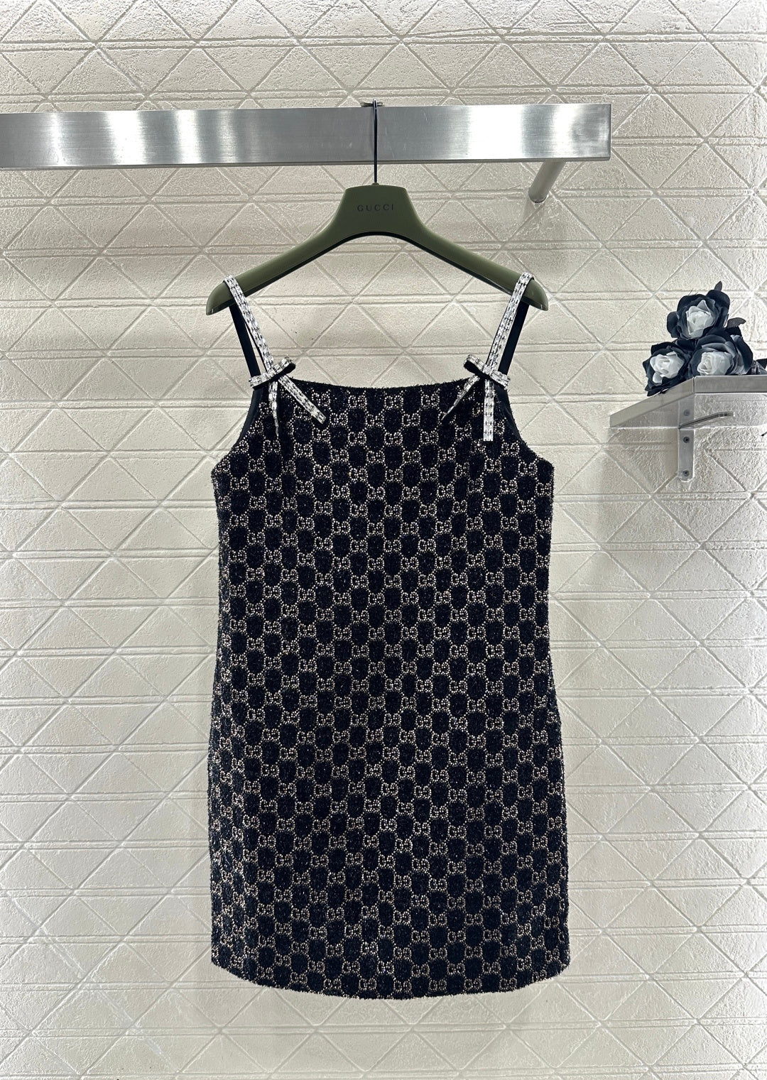 26SS NEW rhinestones dress
