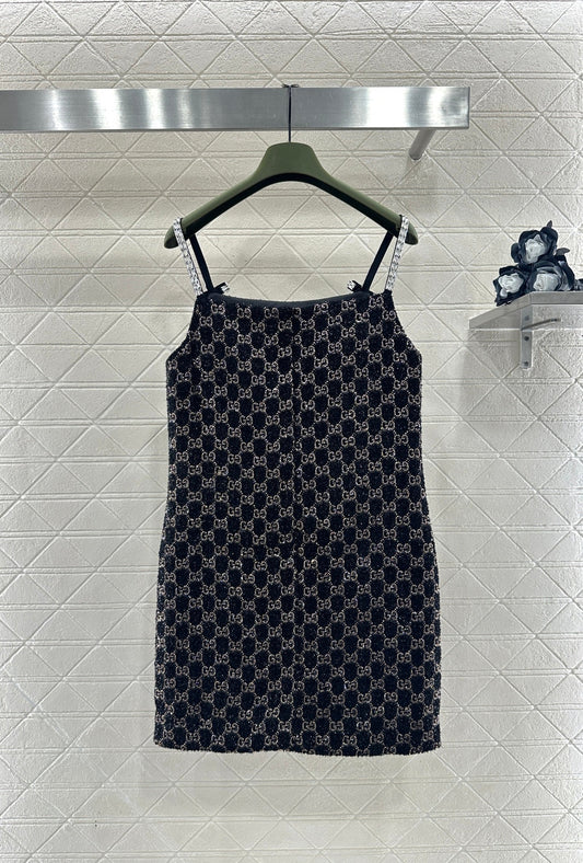 26SS NEW rhinestones dress