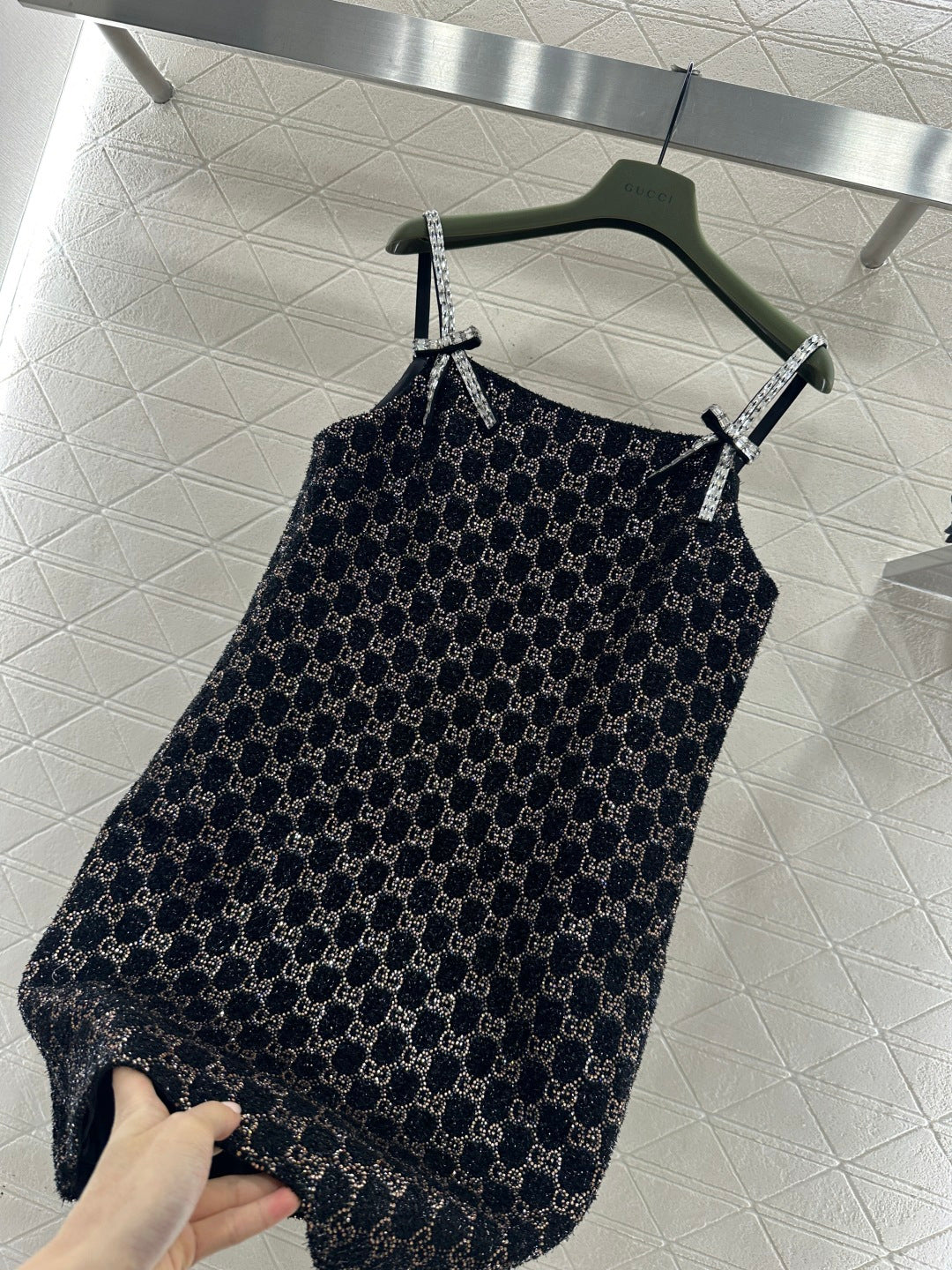 26SS NEW rhinestones dress