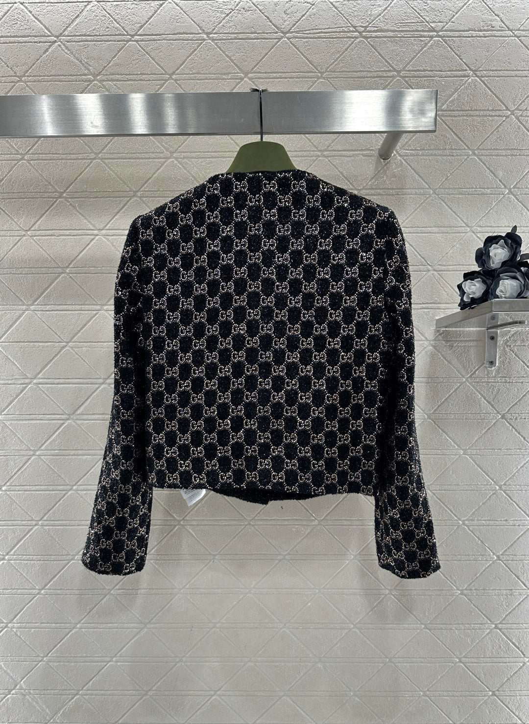 26SS NEW rhinestones blazer