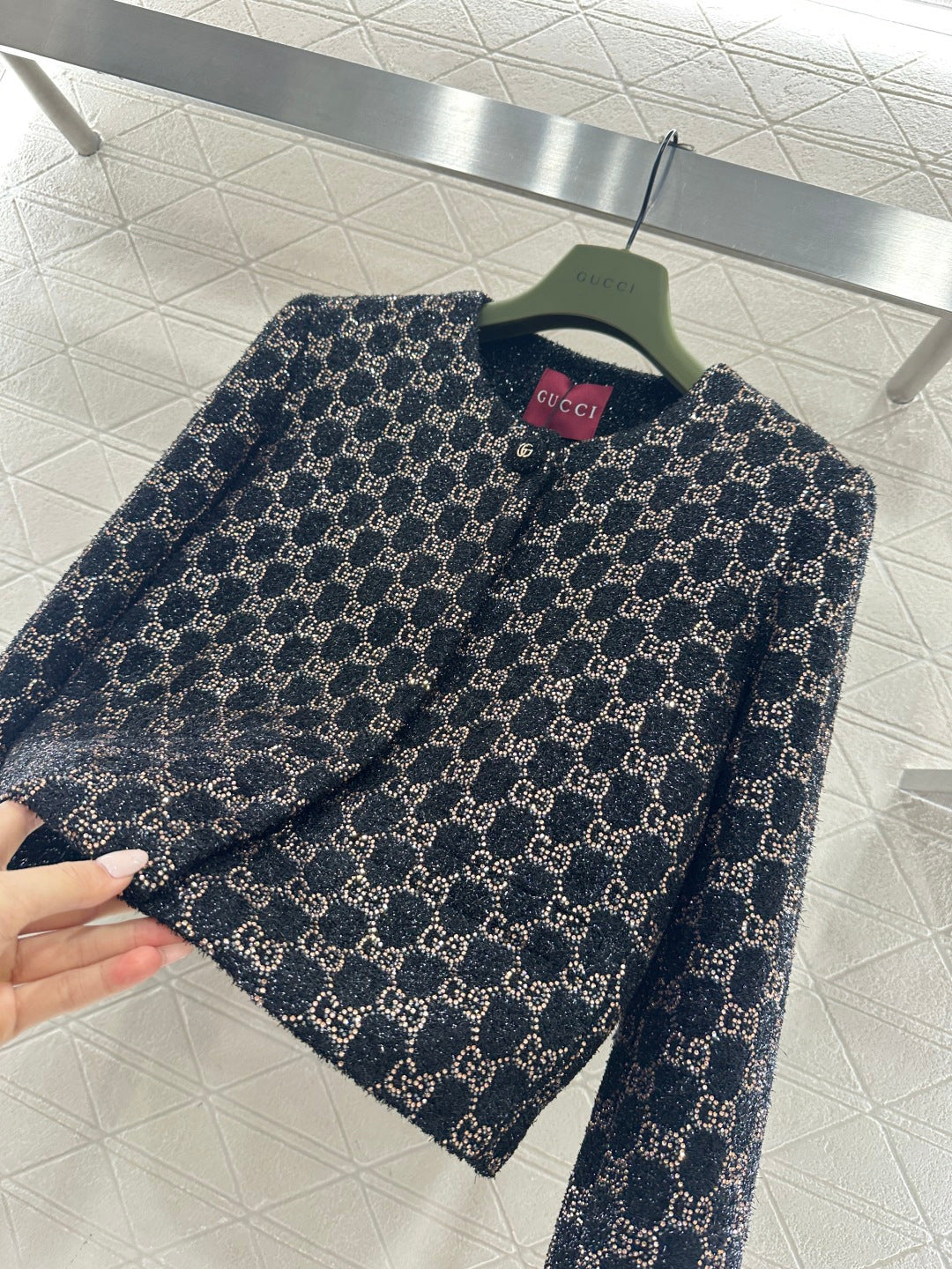 26SS NEW rhinestones blazer