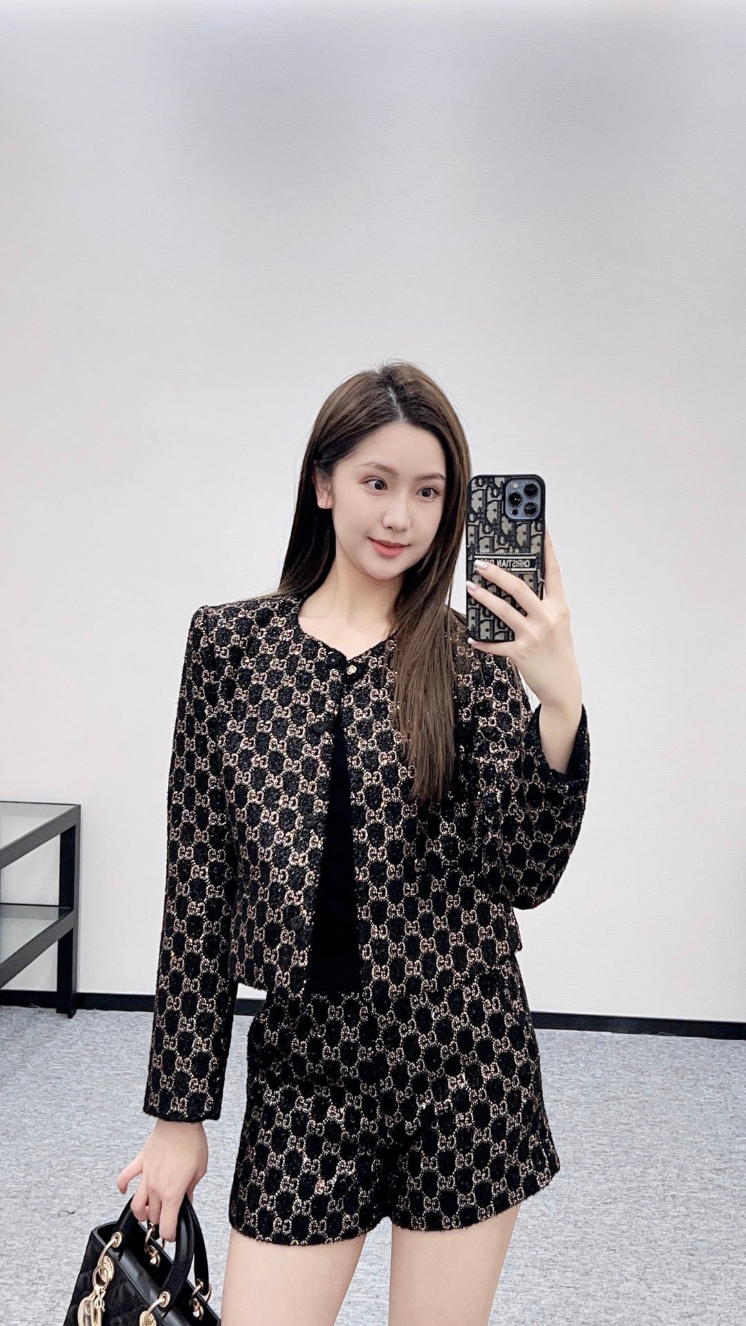26SS NEW rhinestones blazer