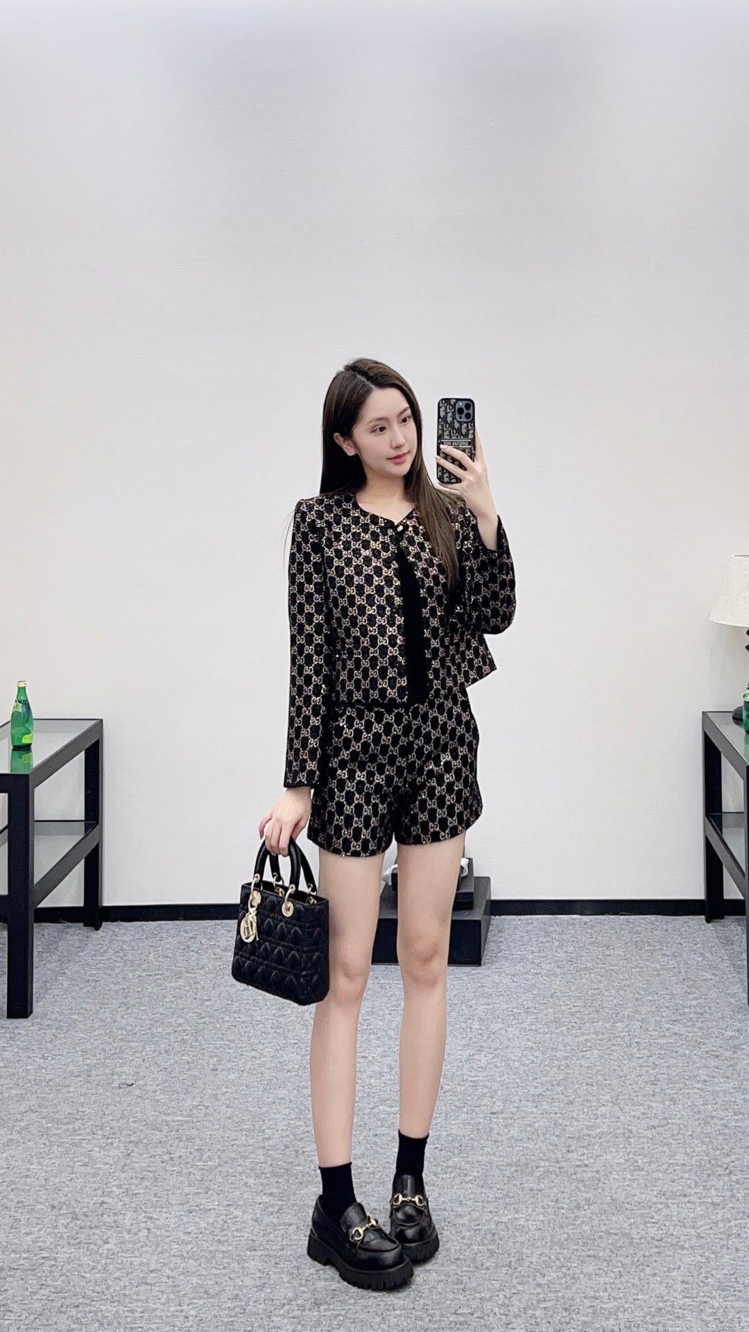 26SS NEW rhinestones blazer