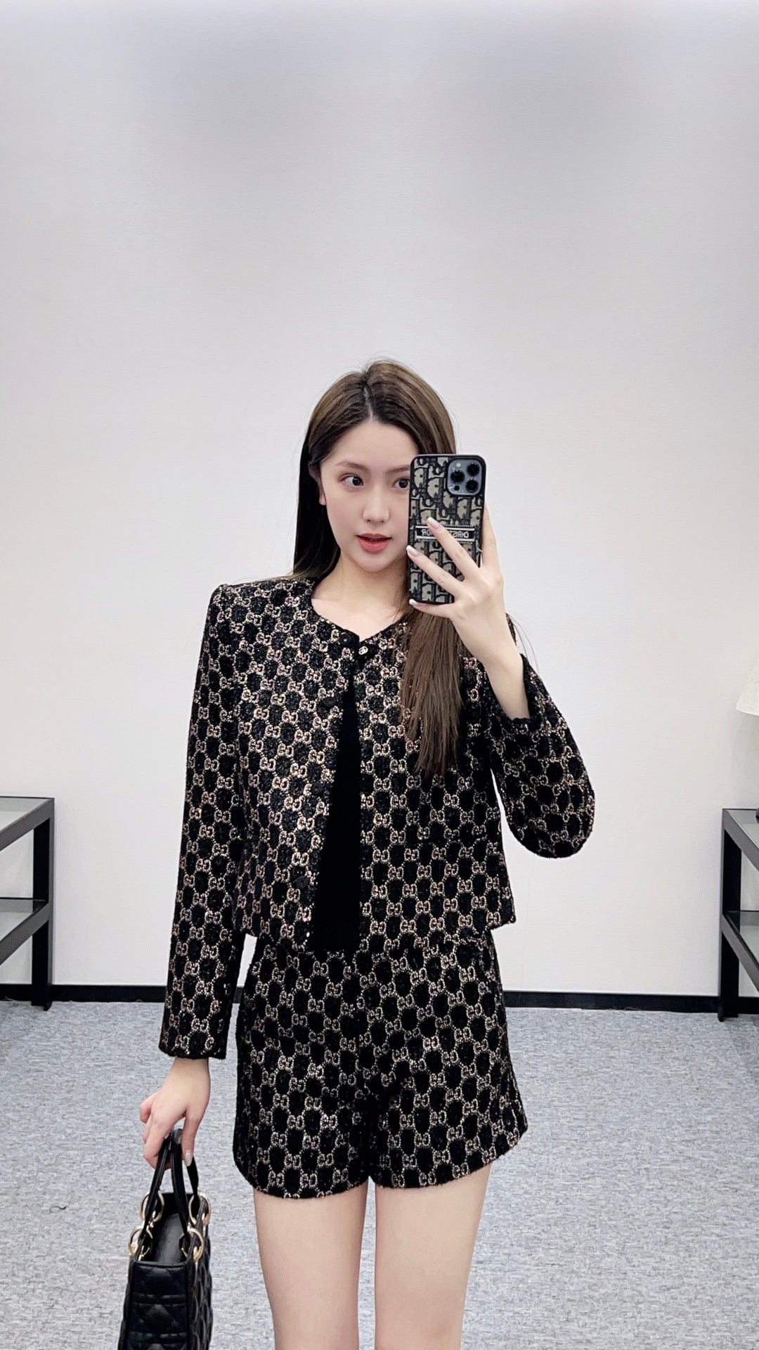 26SS NEW rhinestones blazer