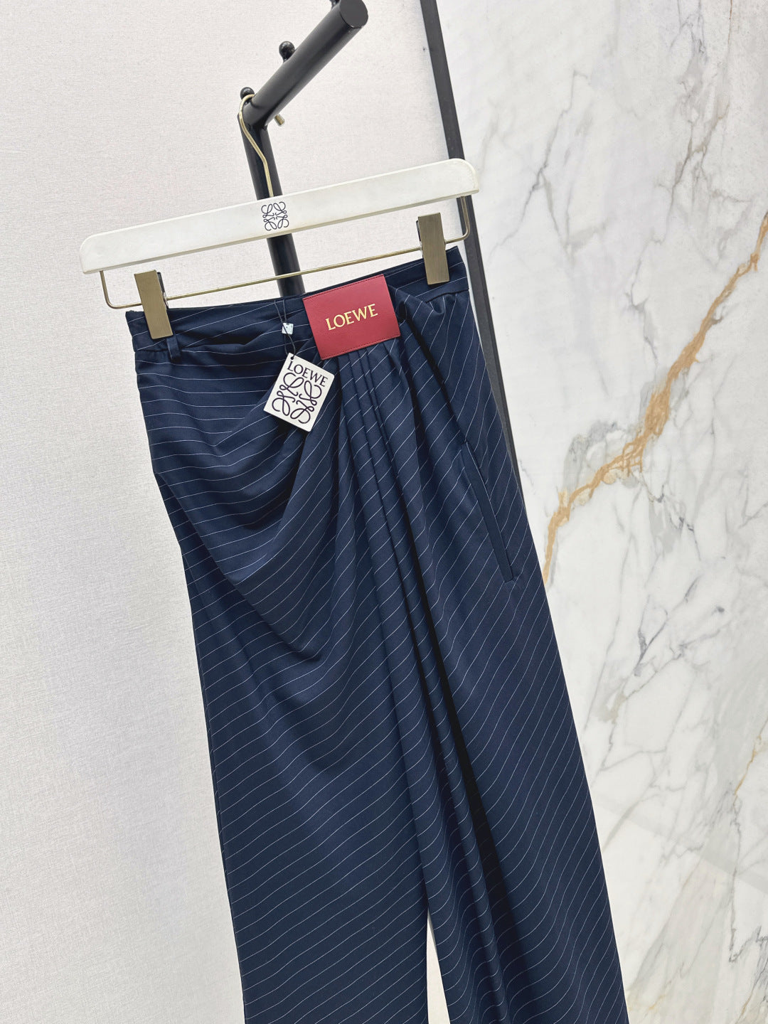 26SS NEW folds high-waist pants suits