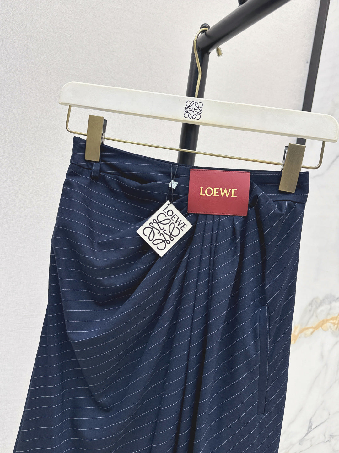 26SS NEW folds high-waist pants suits