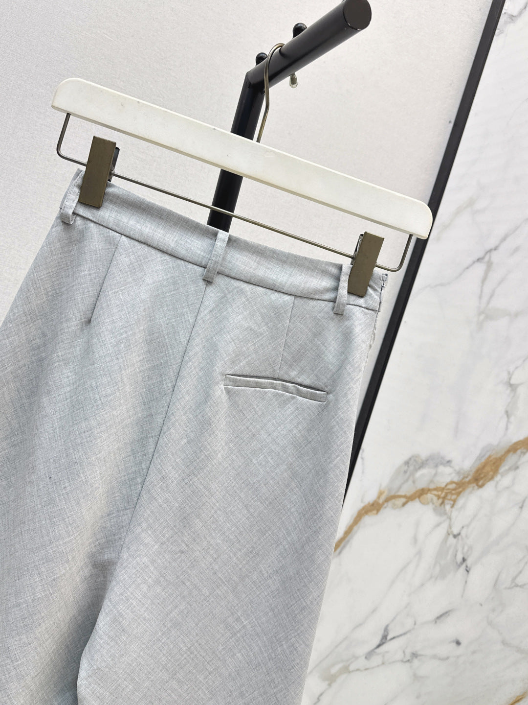 26SS NEW folds high-waist pants suits