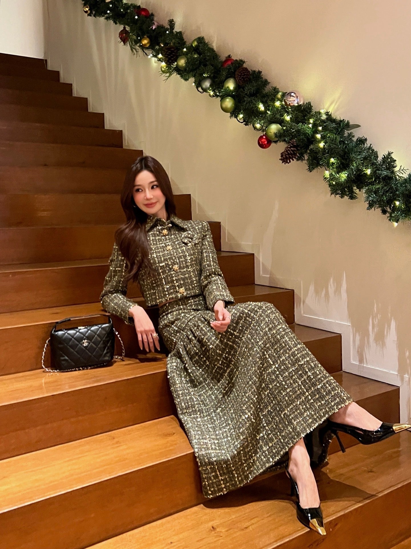 26SS NEW woven skirt