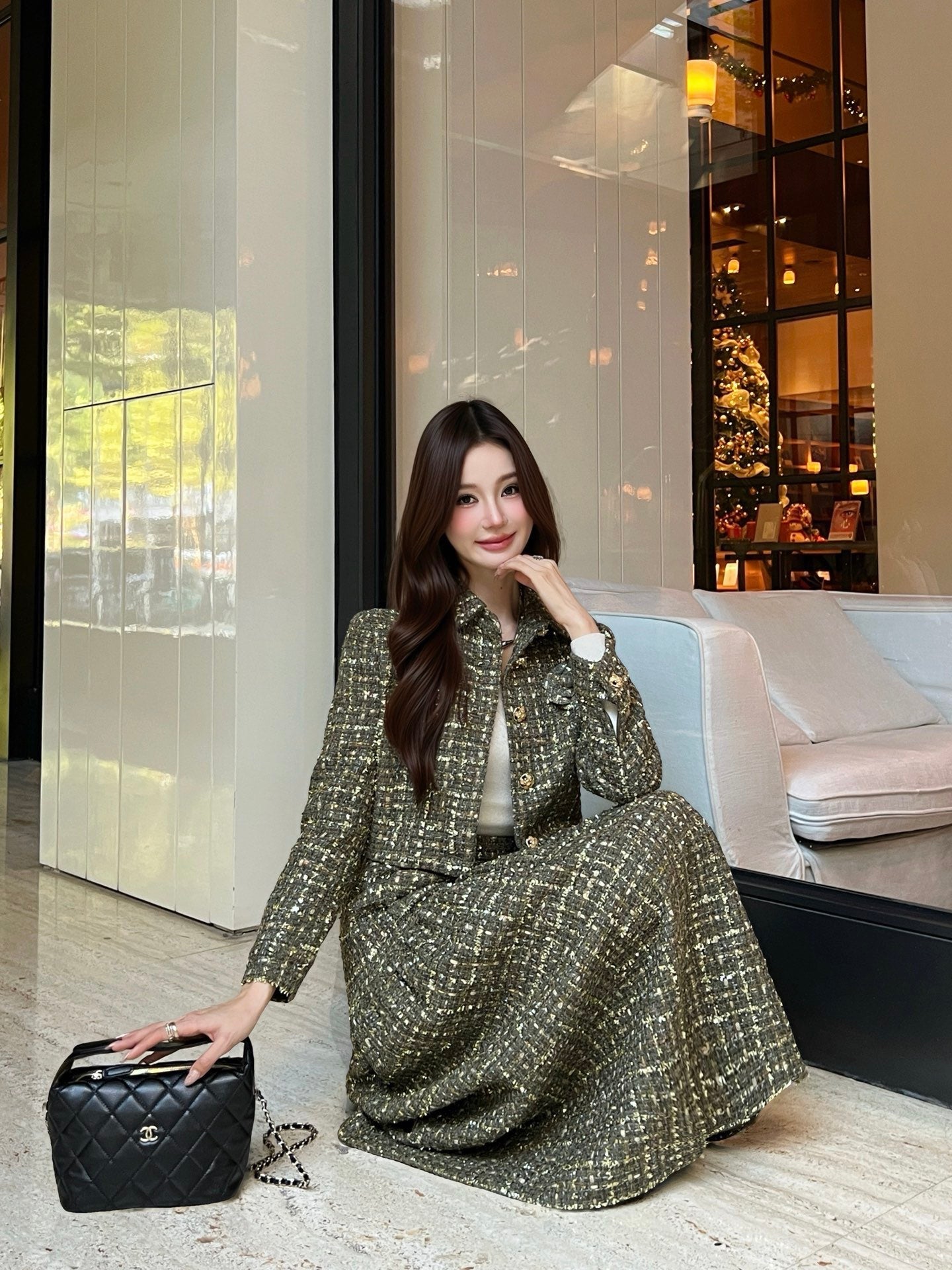 26SS NEW woven skirt