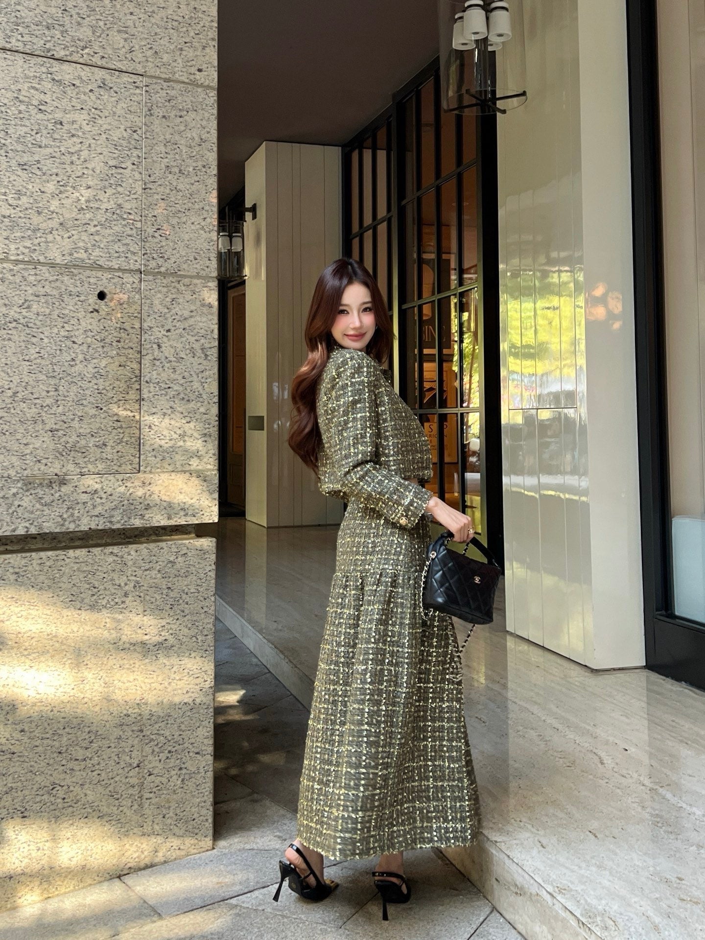 26SS NEW woven skirt