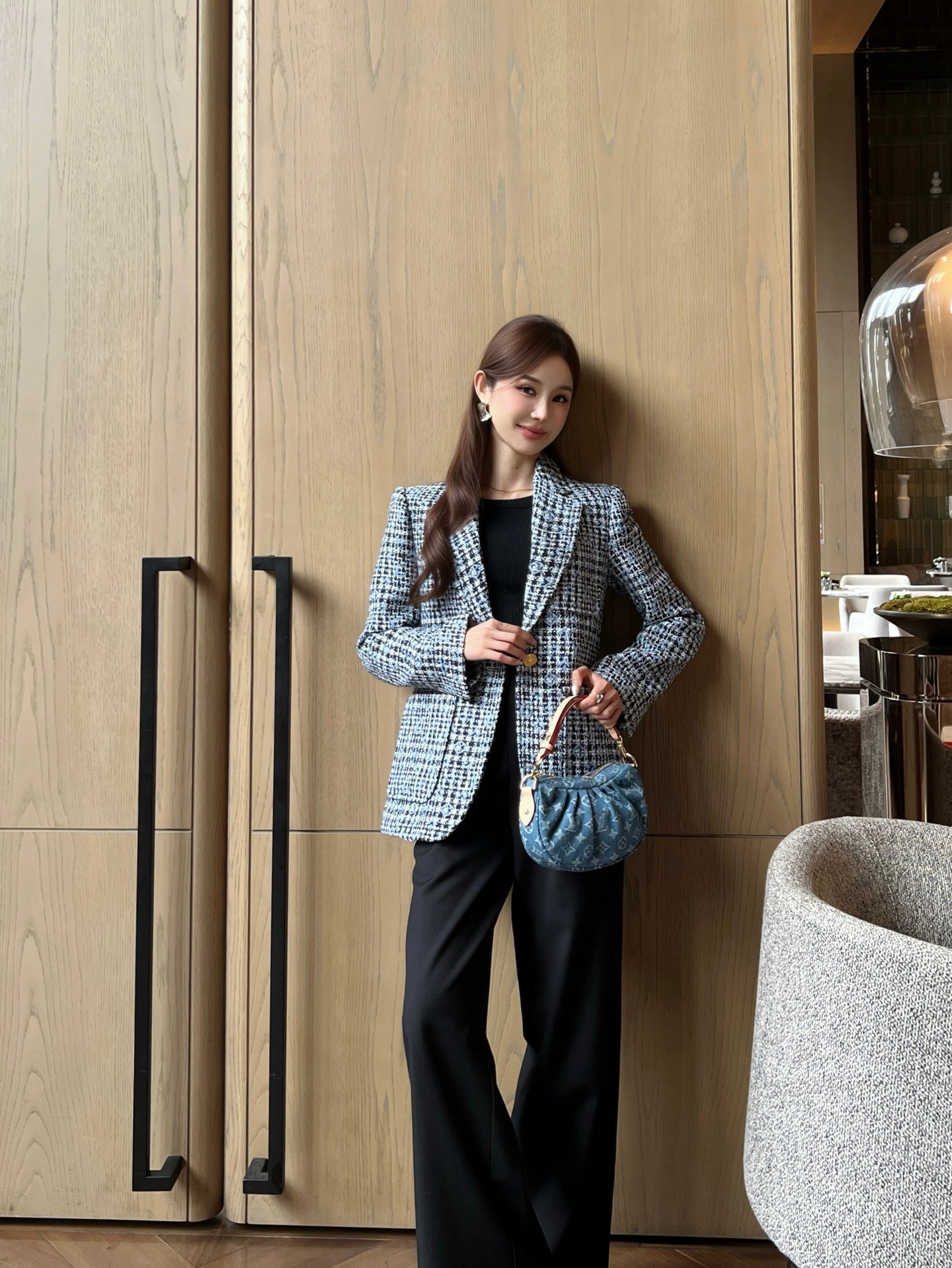 26SS NEW woven blazer