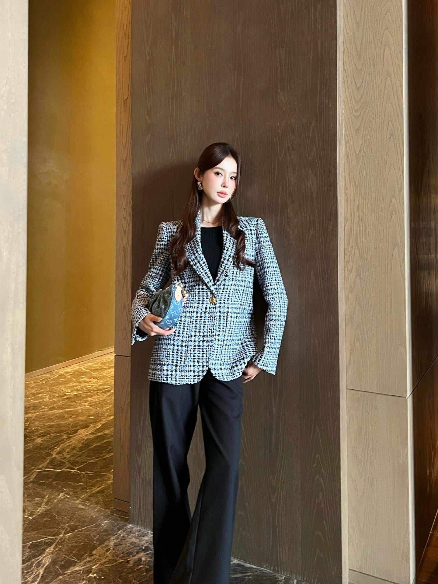 26SS NEW woven blazer