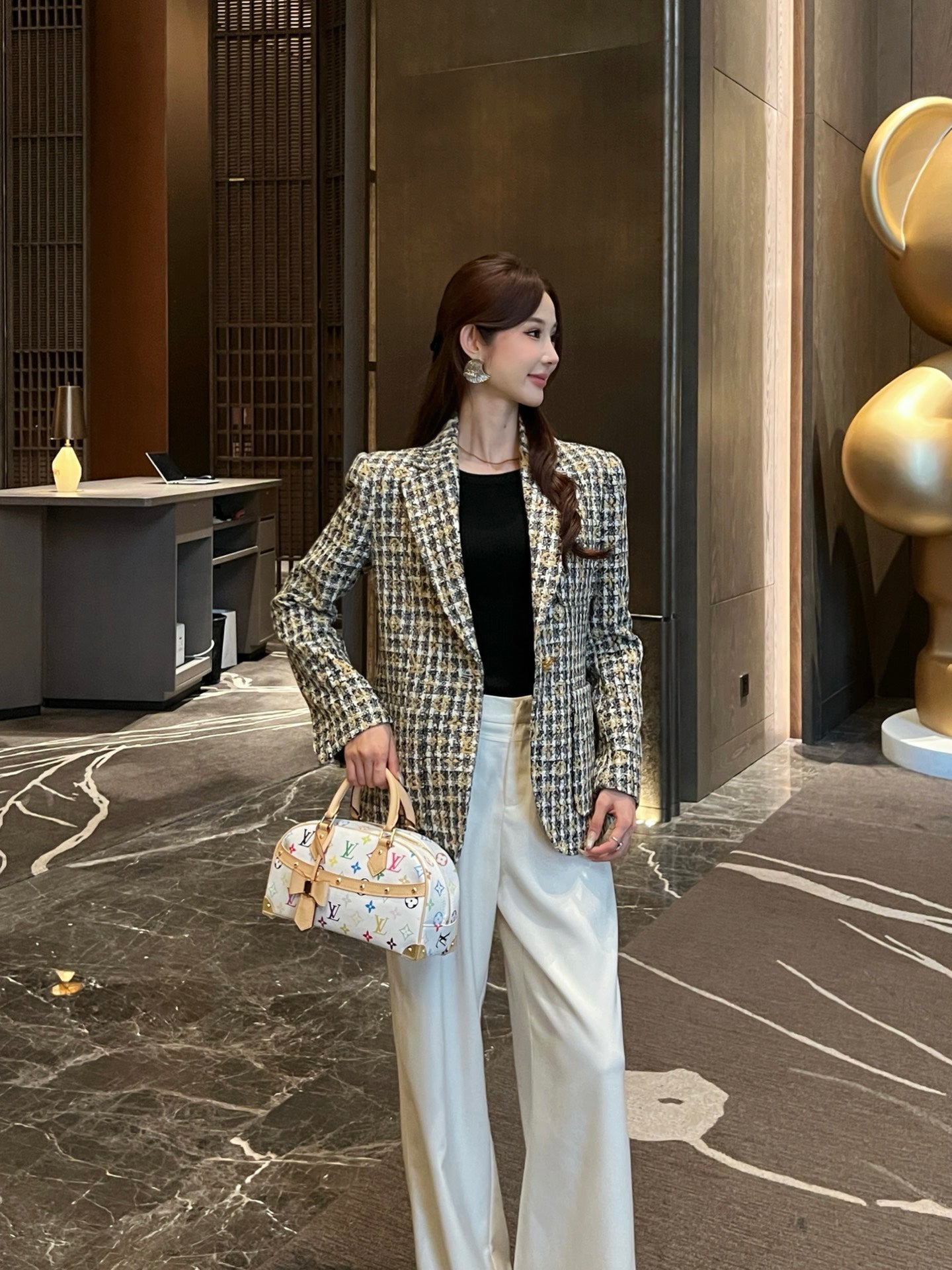 26SS NEW woven blazer