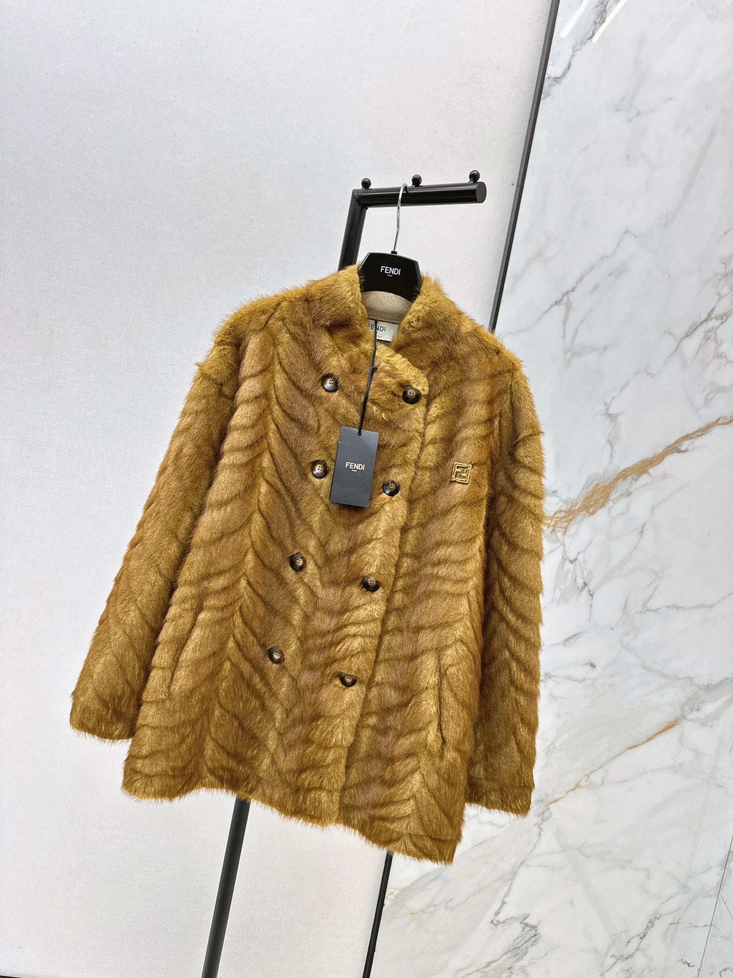 26SS NEW eco-friendly fur jacket