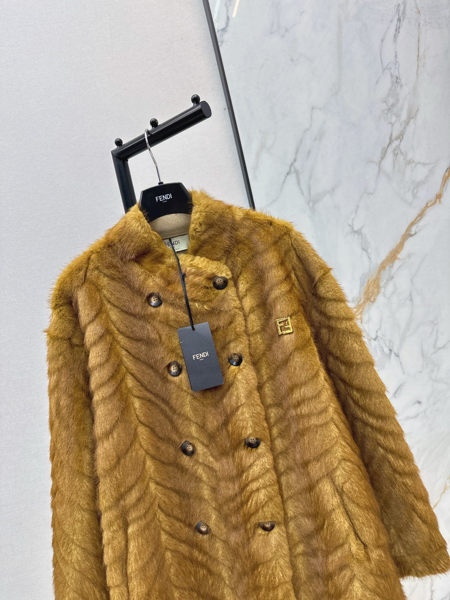 26SS NEW eco-friendly fur jacket