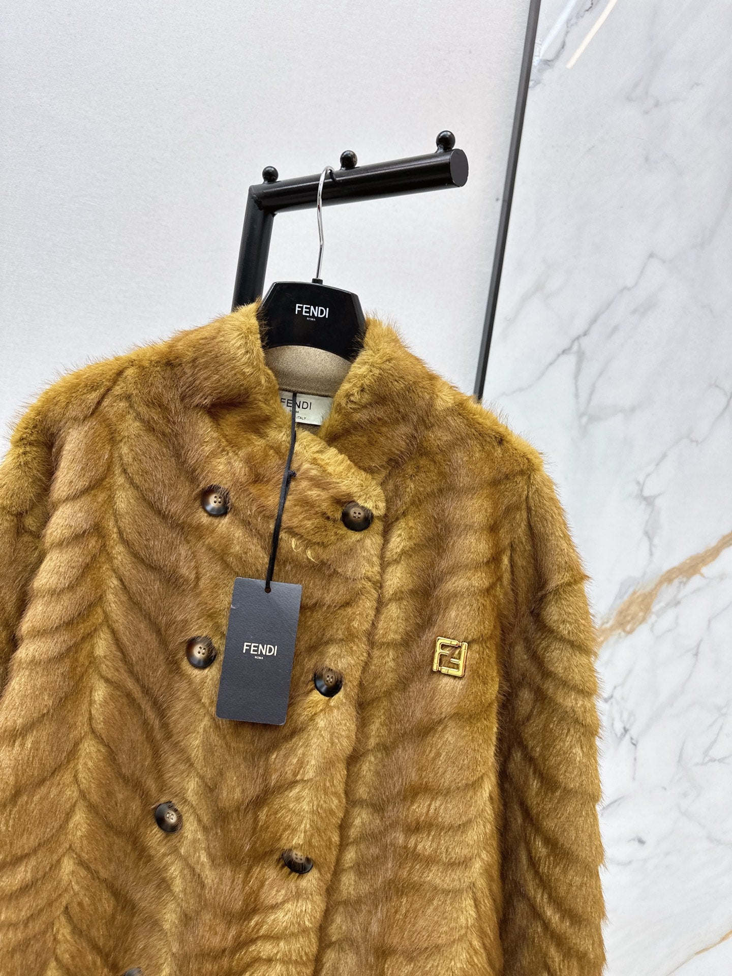 26SS NEW eco-friendly fur jacket