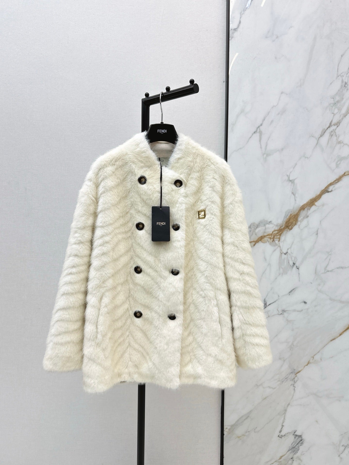 26SS NEW eco-friendly fur jacket