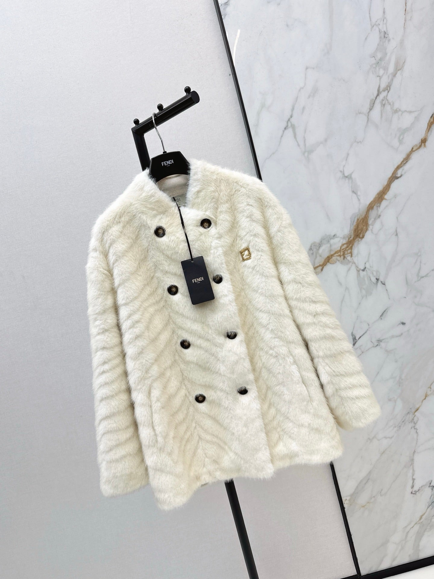 26SS NEW eco-friendly fur jacket
