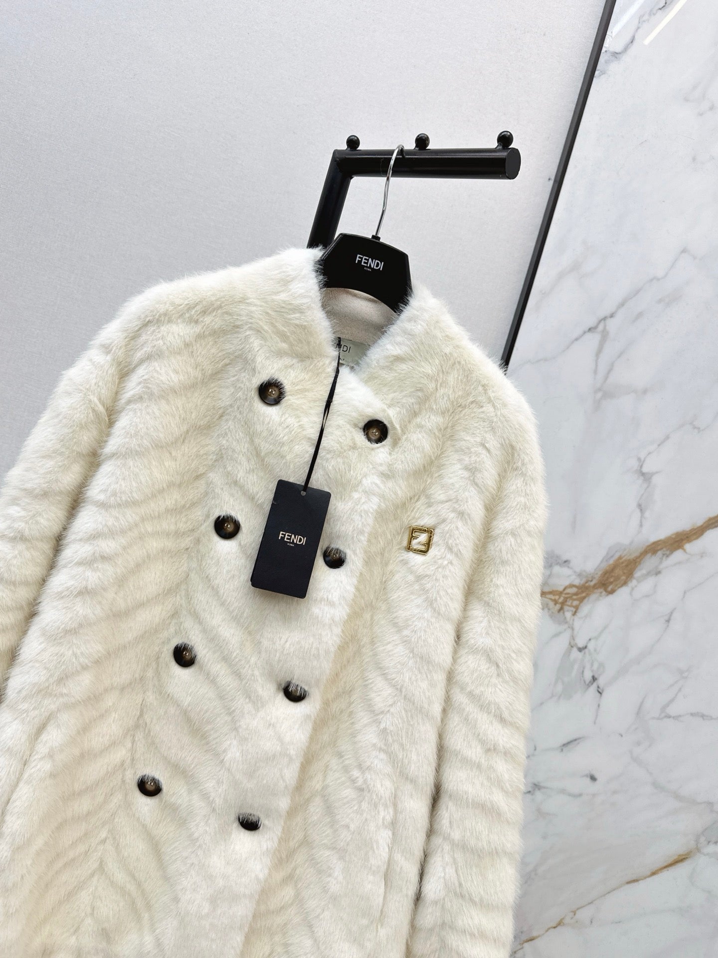 26SS NEW eco-friendly fur jacket