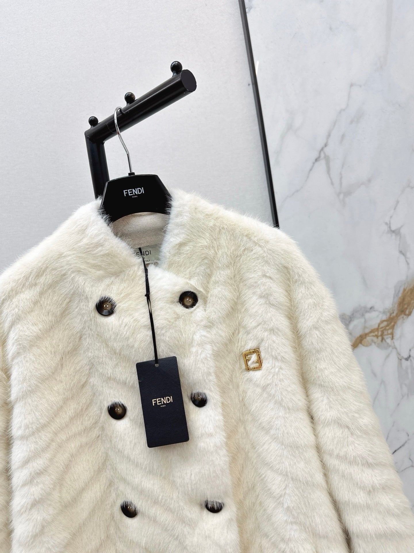 26SS NEW eco-friendly fur jacket
