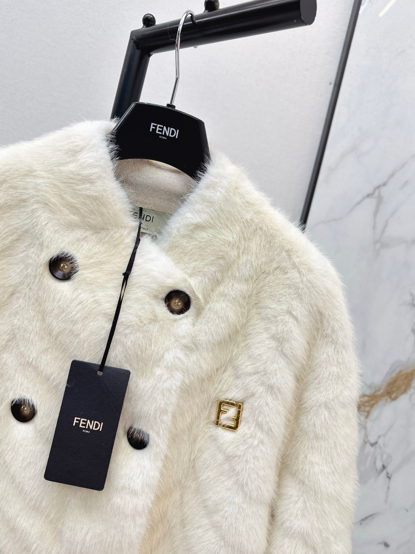 26SS NEW eco-friendly fur jacket