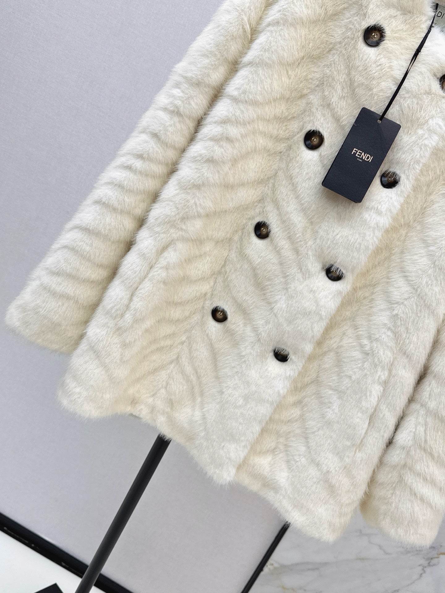 26SS NEW eco-friendly fur jacket