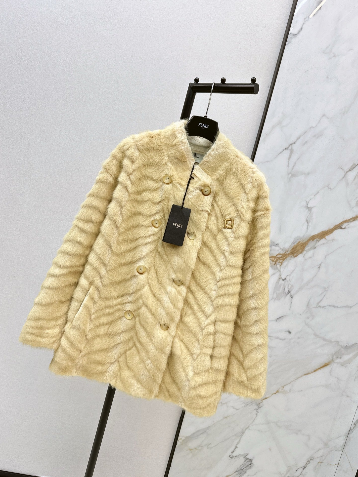 26SS NEW eco-friendly fur jacket