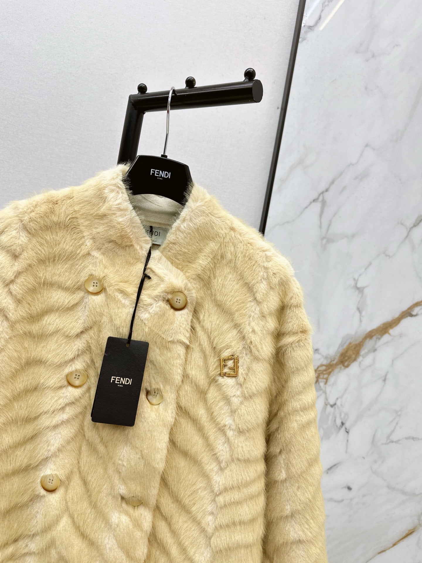 26SS NEW eco-friendly fur jacket