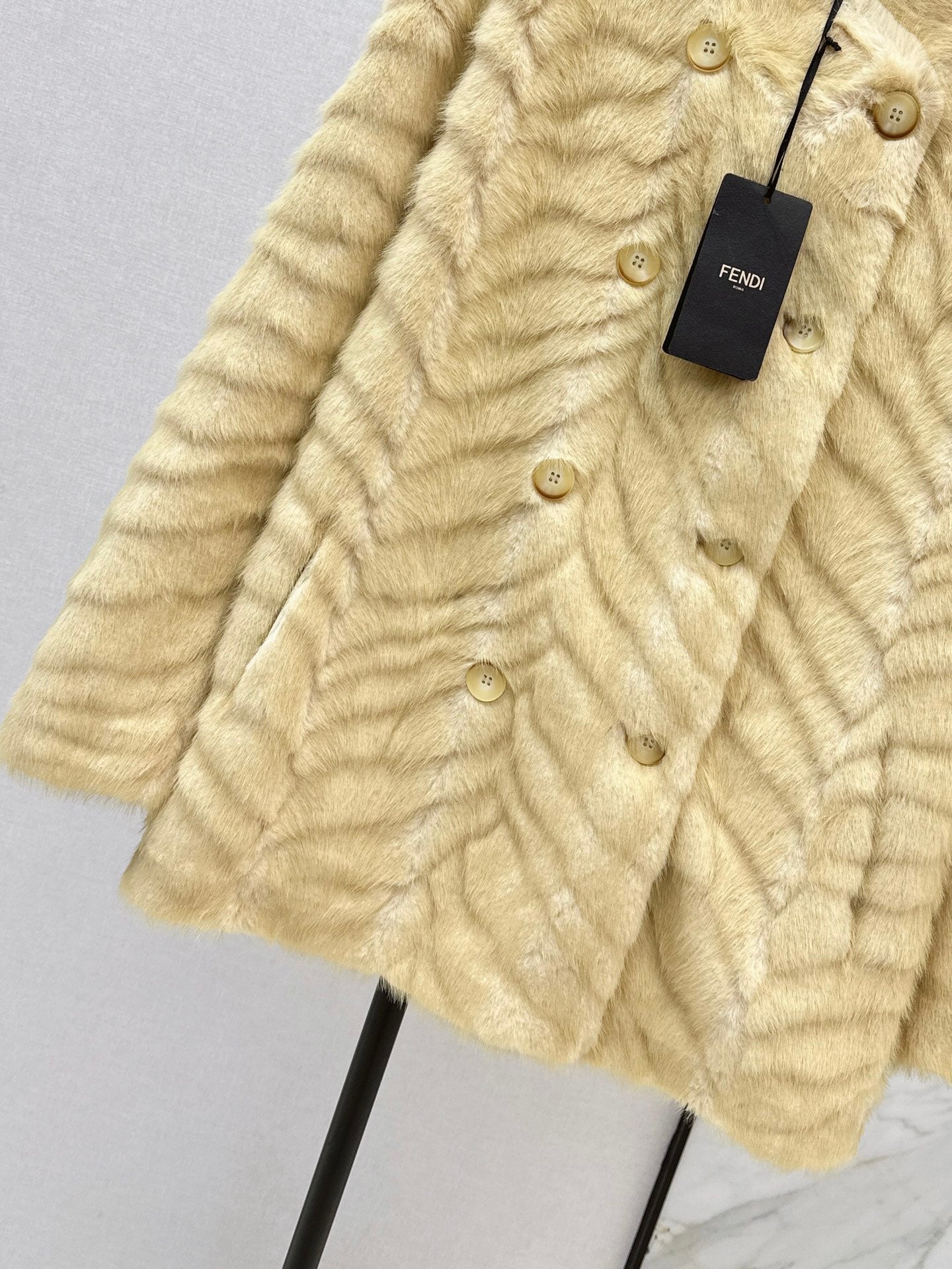 26SS NEW eco-friendly fur jacket