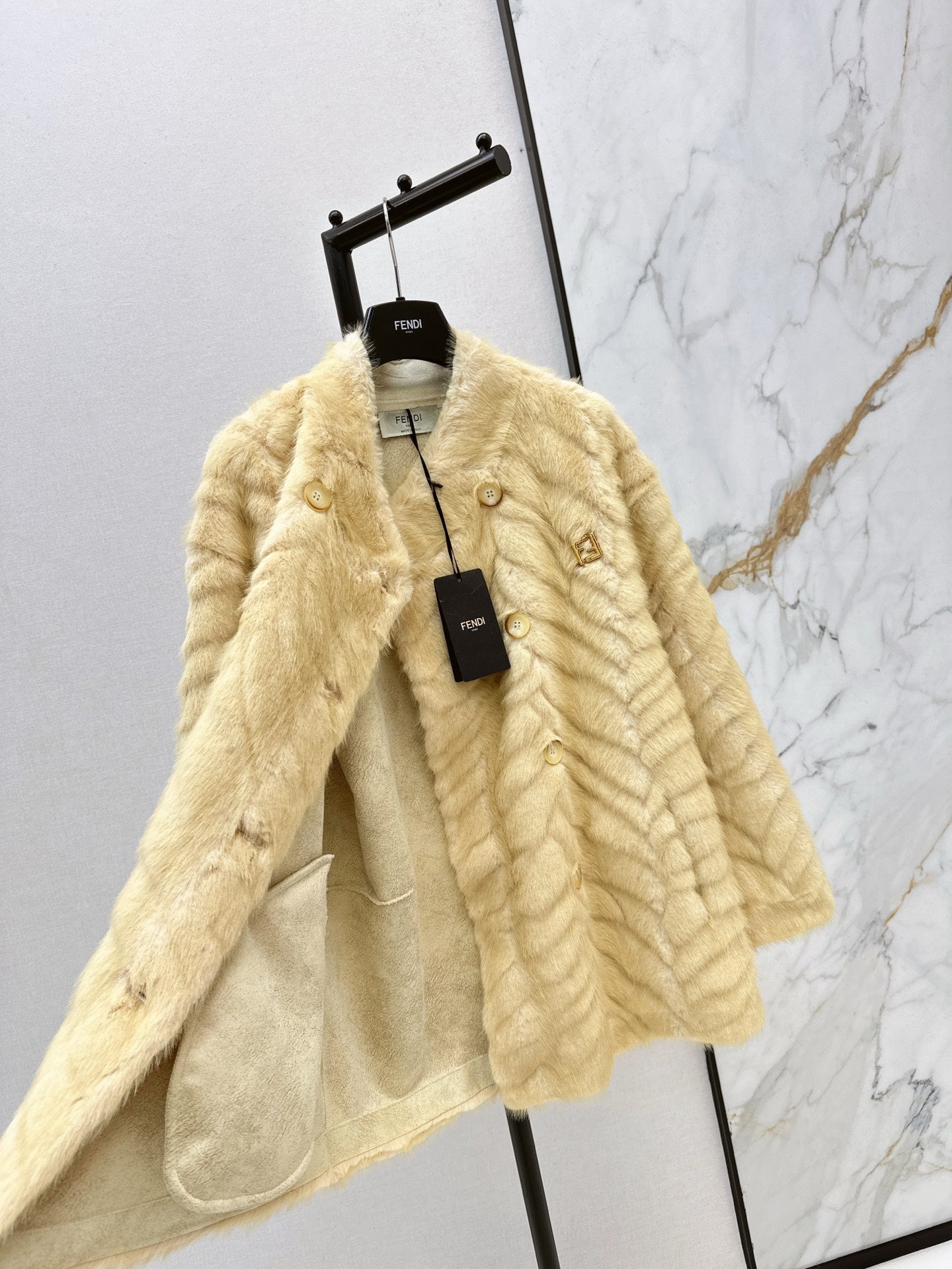 26SS NEW eco-friendly fur jacket