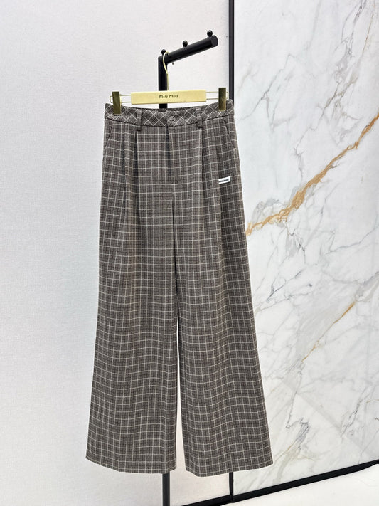 26SS NEW check pants