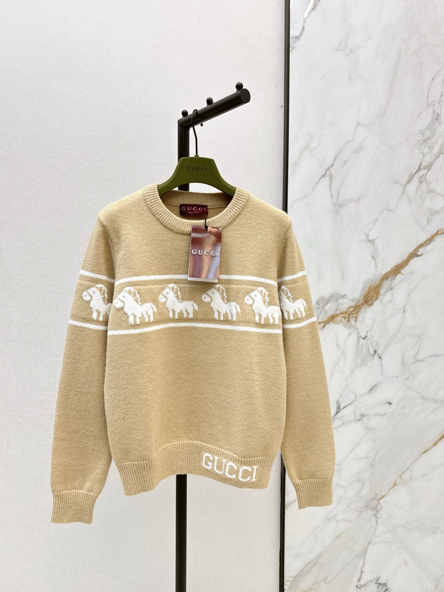26SS NEUER Jacquardpullover
