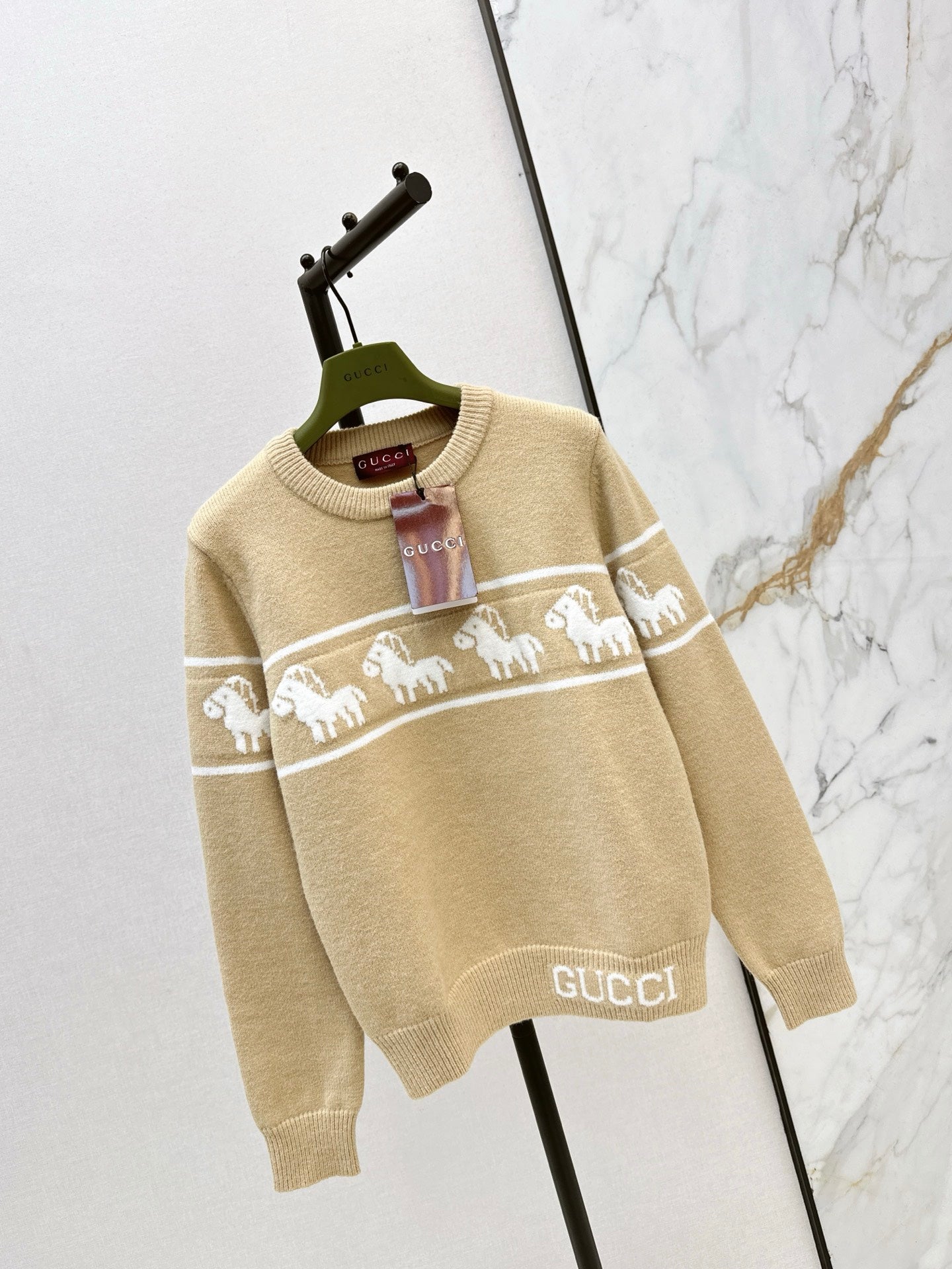 26SS NEUER Jacquardpullover