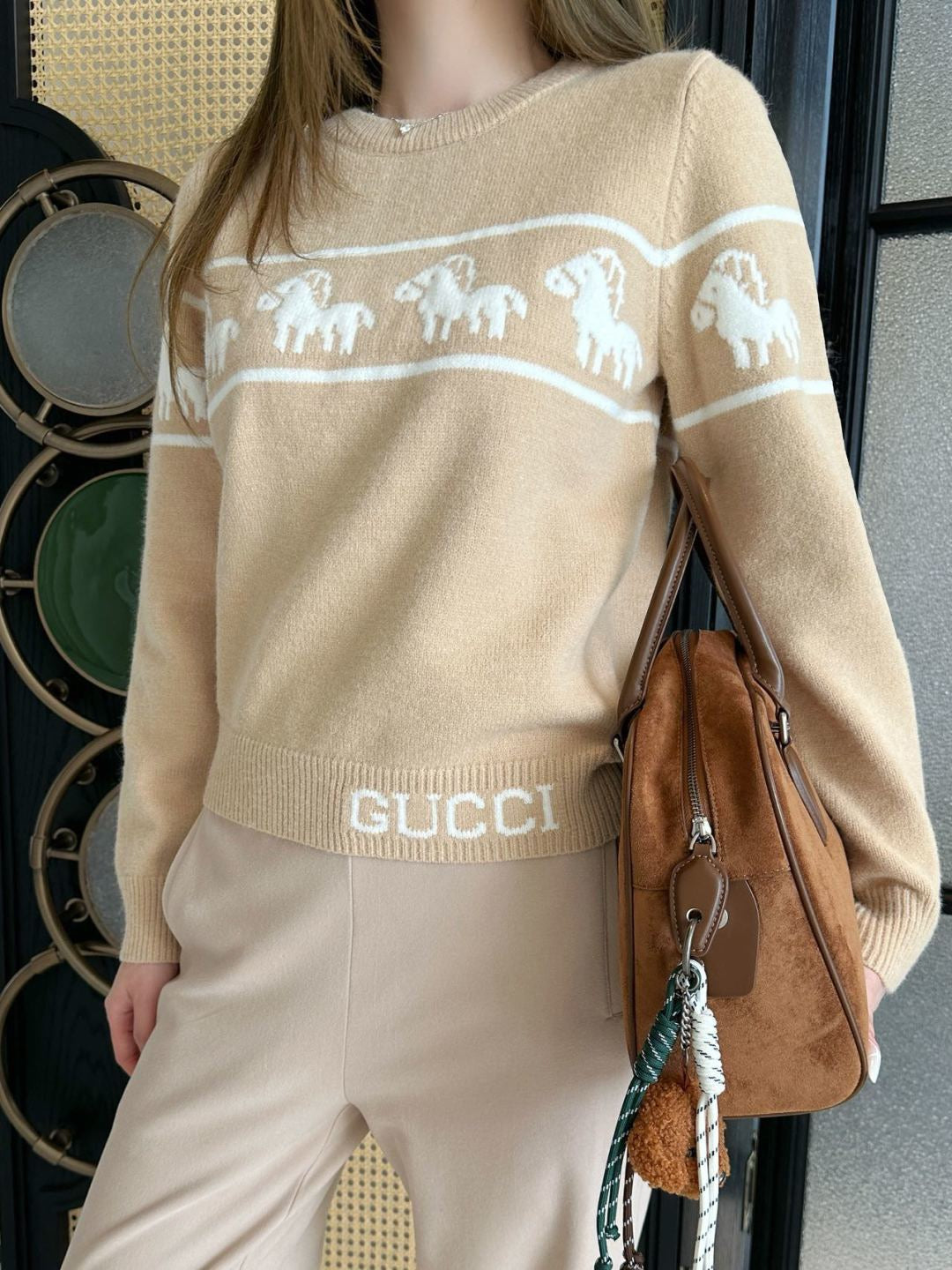 26SS NEUER Jacquardpullover