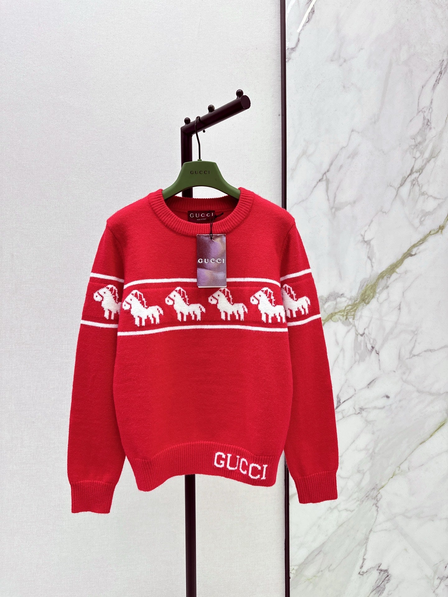 26SS NEUER Jacquardpullover