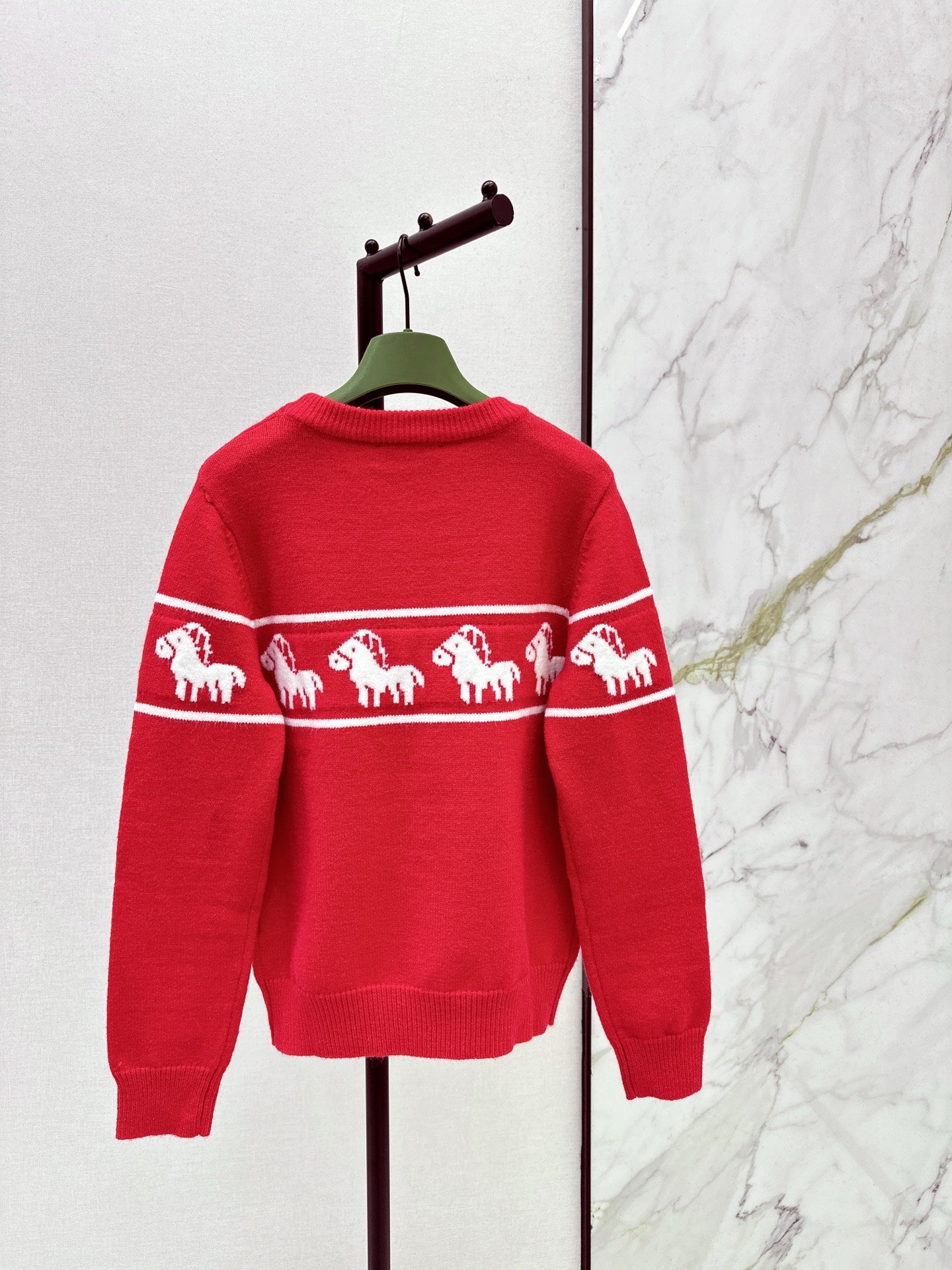 26SS NEUER Jacquardpullover