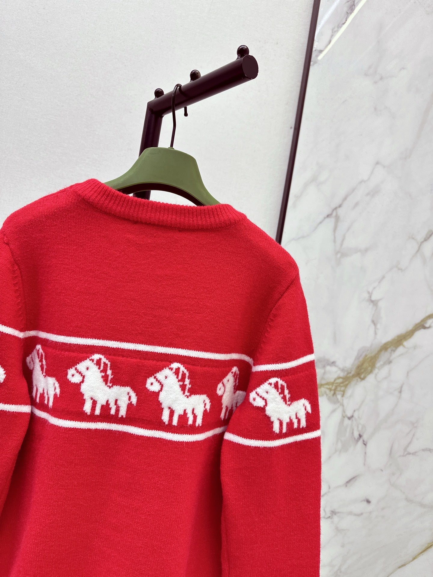 26SS NEUER Jacquardpullover