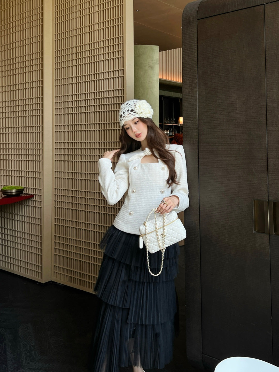 26SS NEUE gewebte Jacke