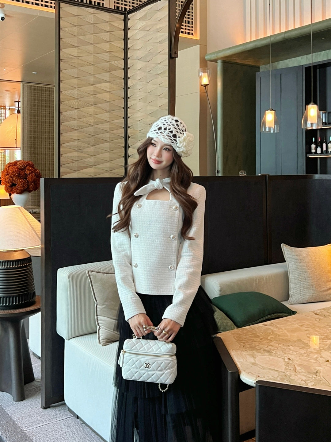 26SS NEUE gewebte Jacke
