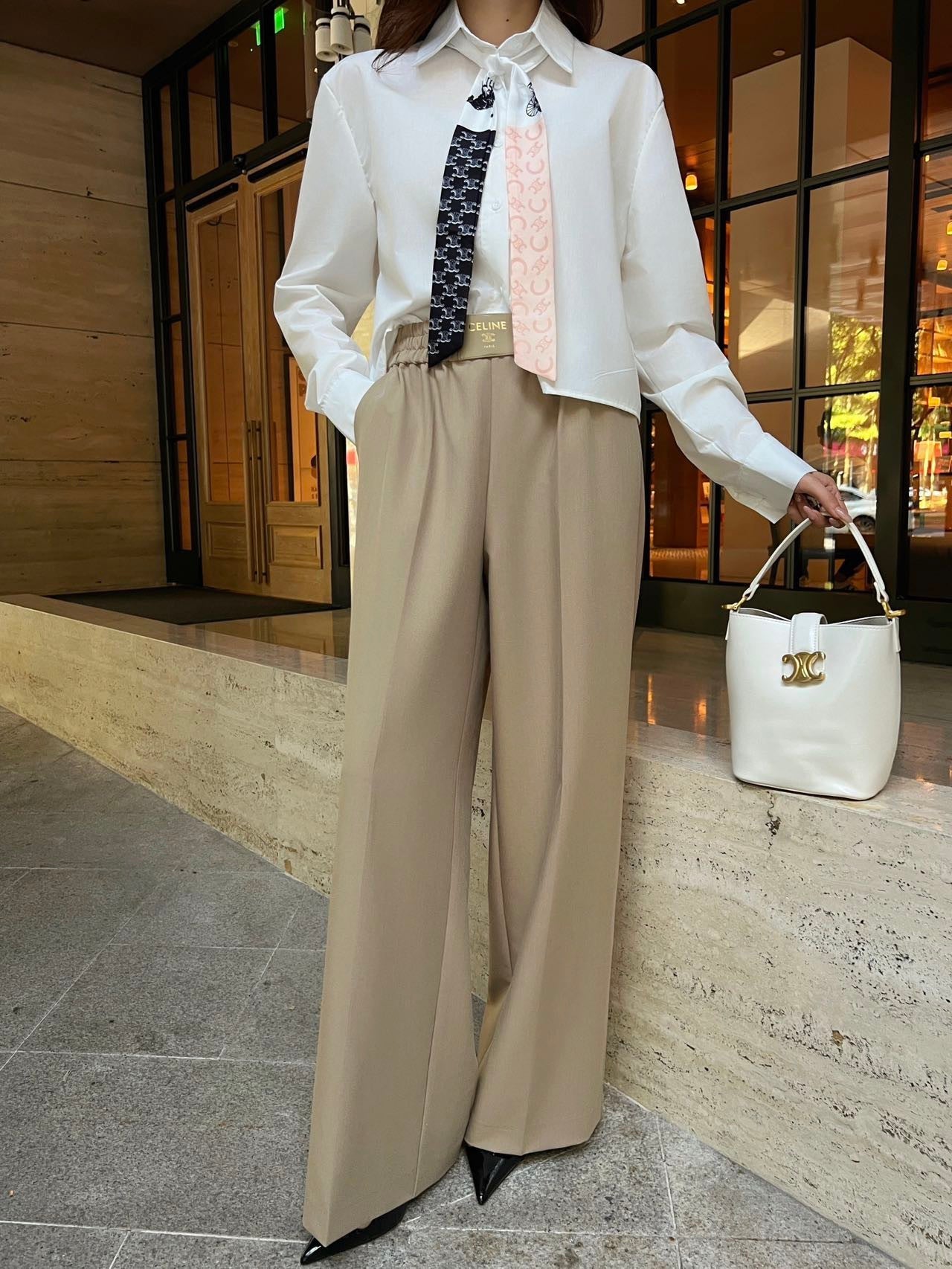 26SS NEUE Hose mit geradem Bein
