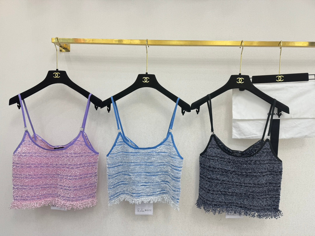 26SS NEUES gestricktes Camisole